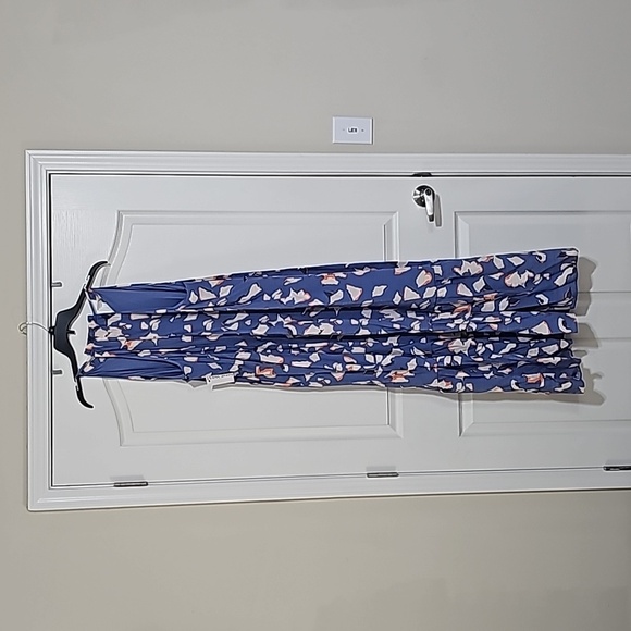 Nine West Blue Tiered Peasant Maxi Dress - Picture 6 of 6